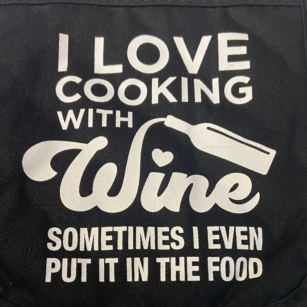 Wine Lover's Kitchen Set - Black and White